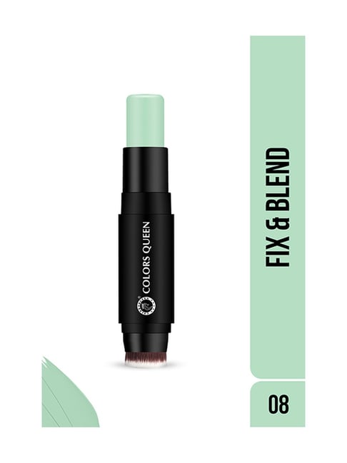 Colors Queen Fix & Blend Matte Foundation Stick Jade Jockey Green - 12 gm-picture-10