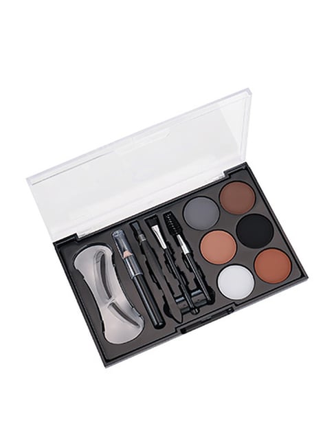 Colors Queen Eyebrow Styling Kit with 5 Highly Pigmented Shades Palette - 15 gm-picture-14
