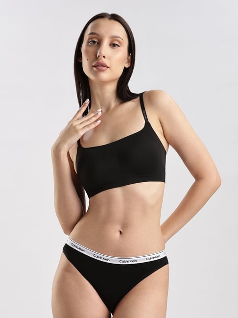 Calvin Klein underwear Black Solid Padded Everyday Bra-picture-24