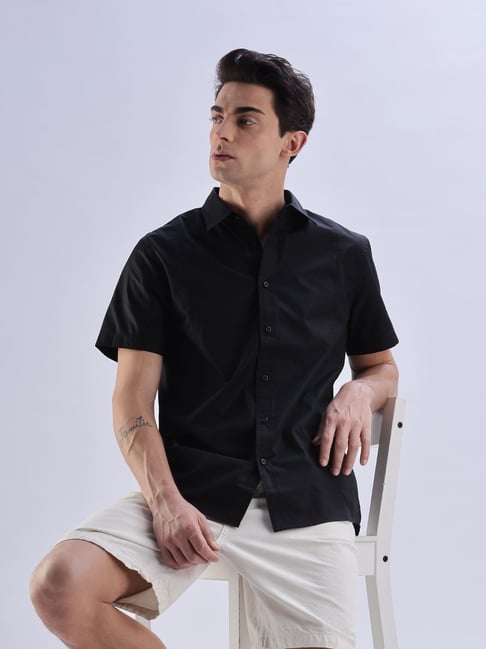 Calvin Klein Jeans Black Regular Fit Shirt-picture-37