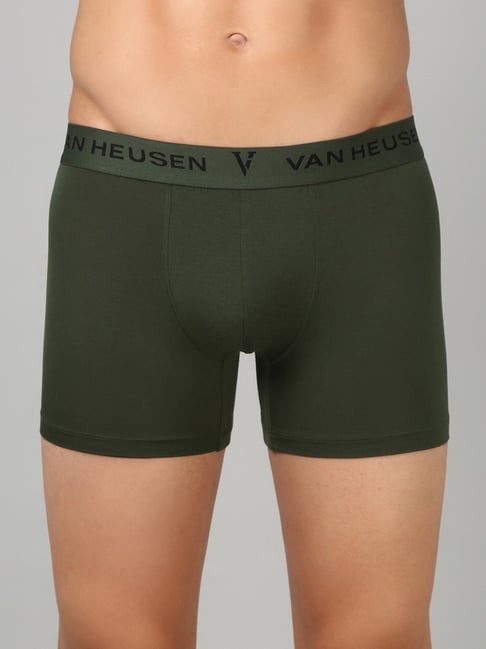 Van Heusen Green Regular Fit Boxers