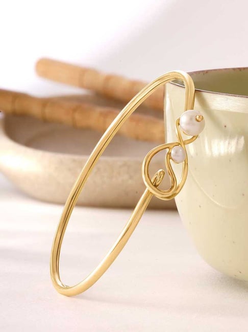 Mia by Tanishq 14k (585) Yellow Gold Bangle for Women