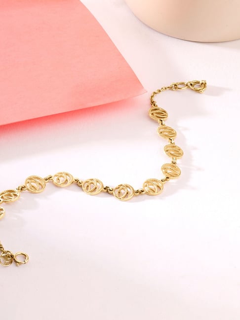 Mia by Tanishq 14k (585) Yellow Gold Bracelet for Women