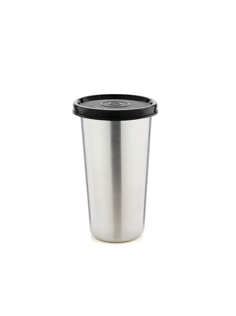 SignoraWare Black Steel Jumbo Tumbler (500 ml)