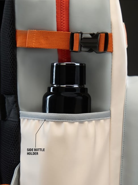 The Souled Store Orange Galaxy Gear ISRO Large Backpack