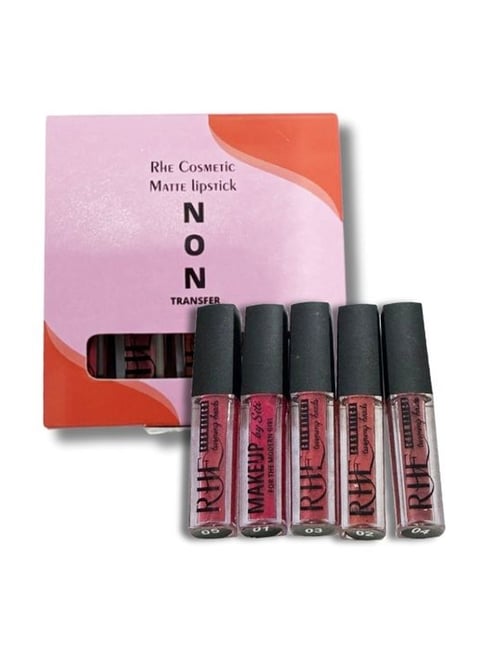 RHE COSMETICS Matte Non Transfer Liquid Lipstick Combo