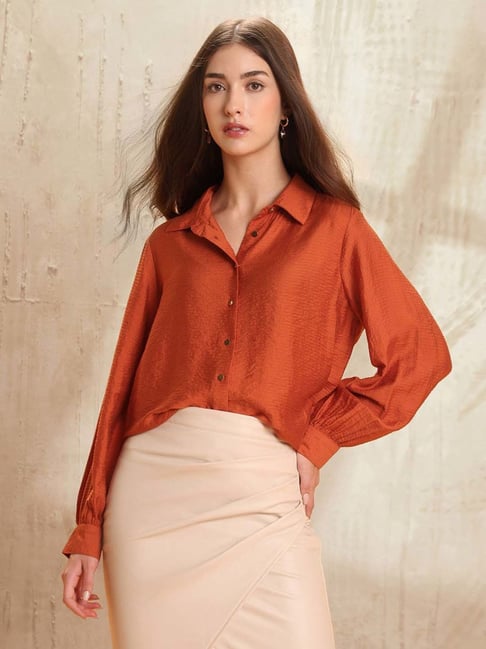 U.S. Polo Assn. Rust Relaxed Fit Shirt-picture-39