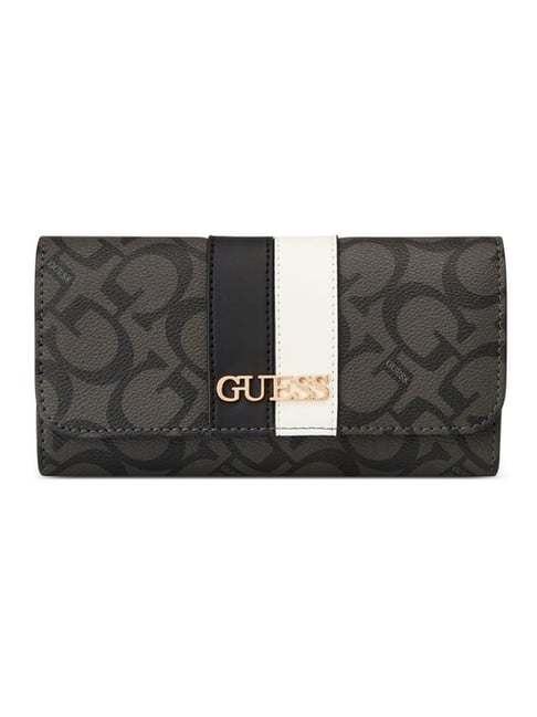 Guess Coal Typography Tri-Fold Wallet-picture-29