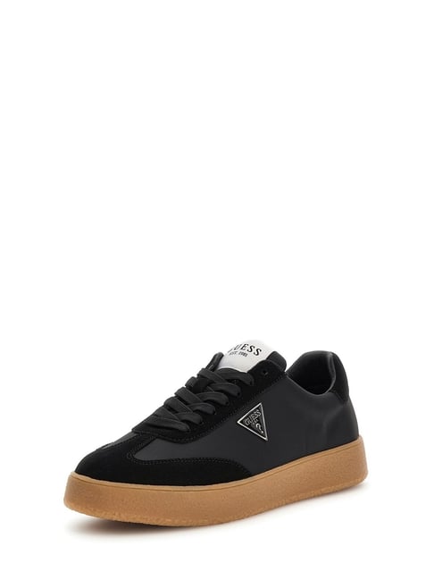 Guess Men Black Color-block Lace-up Sneakers-picture-46