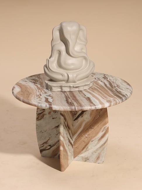 Muun Home Raio Jupiter Brown Marble Short Table-picture-10