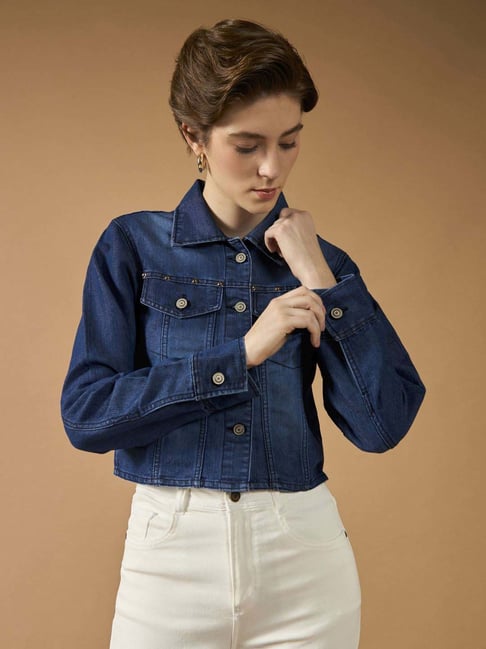 Dolce Crudo Navy Relaxed Fit Jacket-picture-46