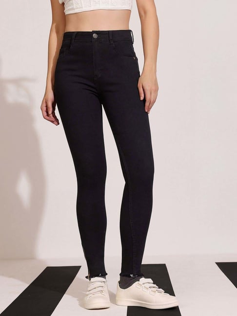 Dolce Crudo Black Slim Fit Jeans-picture-18