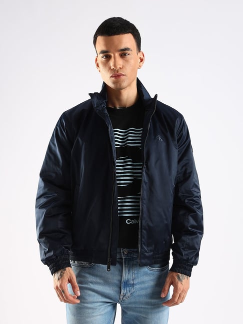 Calvin Klein Jeans Blue Regular Fit Jacket