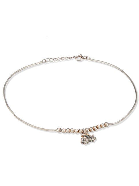 Gold Fabindia Toe Ring Fabindia Silver Adjustable Anklet