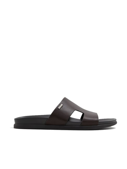 Aldo Men's MONDI Dark Brown Casual Sandals-picture-15