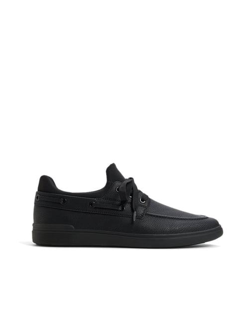 Aldo Men's MAYER Black Boat Shoes