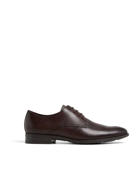 Aldo Men's KHALA Dark Brown Derby Shoes-picture-23