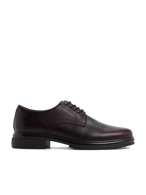 Aldo Men's GEOFFA Dark Brown Derby Shoes-picture-24