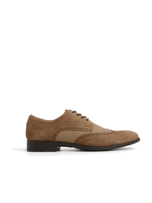 Aldo Men's SARGASSOA Taupe Derby Shoes-picture-21