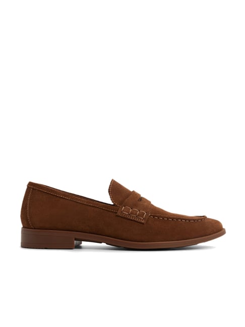 aldo men's melvillea cognac formal loafers