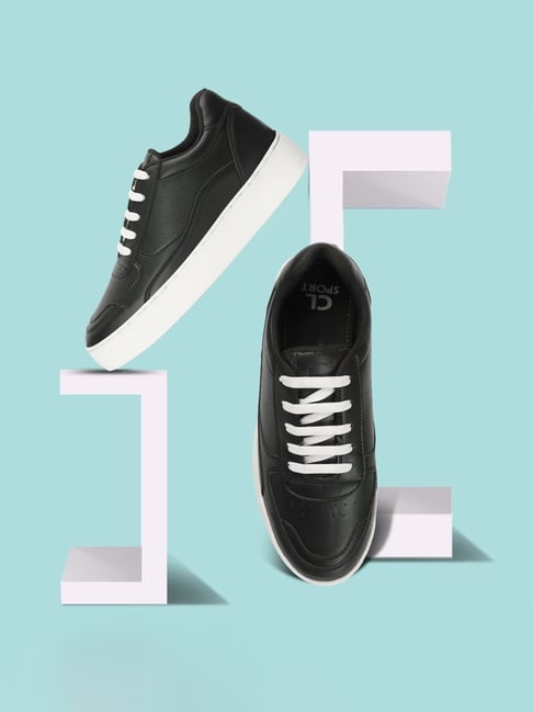 Carlton London Women's Black Sneakers-picture-11