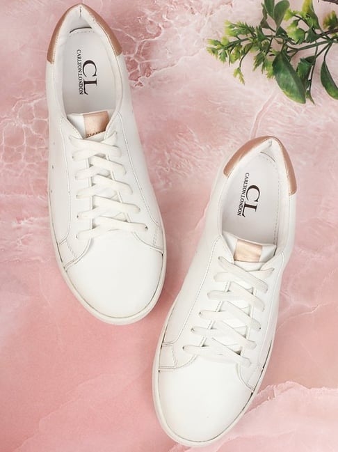Buy Carlton London Women's White Sneakers at Best Price Tata CLiQ