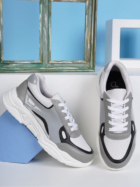 Carlton London Women's Grey Sneakers-picture-47