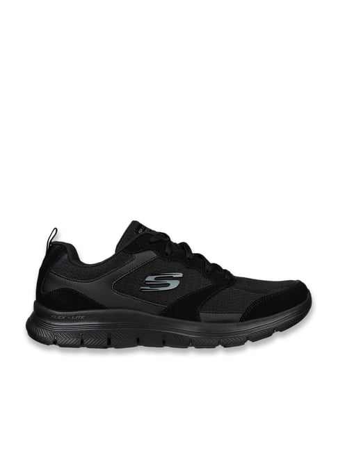 Skechers Women's FLEX APPEAL 4.0-ACTIVE FLOW Black Lace Up Casual Sneakers-picture-22