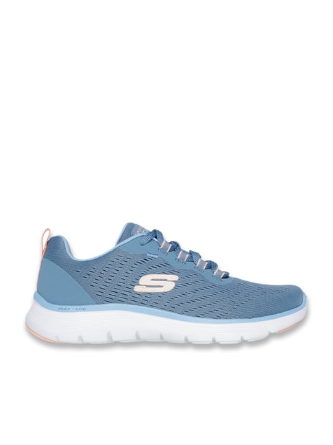 Skechers Women's FLEX APPEAL 5.0 Slate Blue Lace Up Casual Sneakers-picture-18