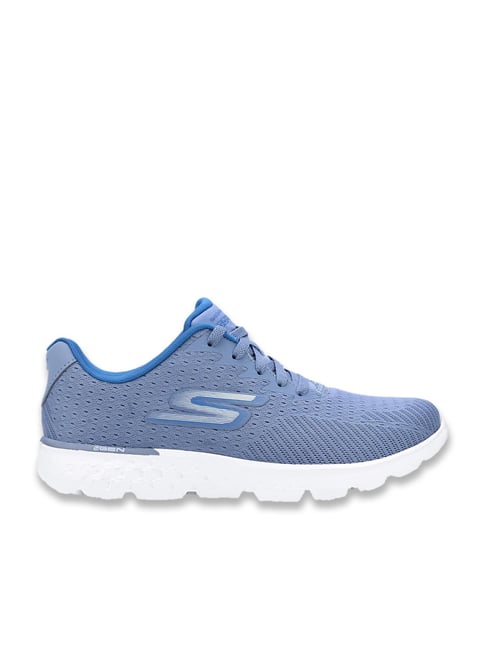 Skechers Women's GO RUN 400 SOLE Slate Blue Running Shoes