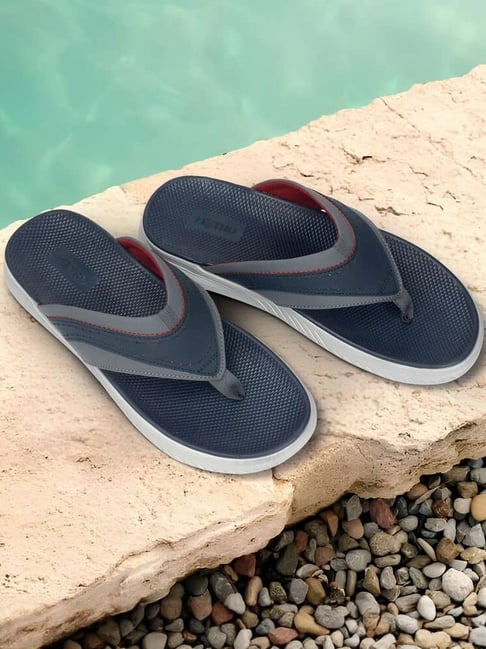 Metro Men's Blue Flip-Flops