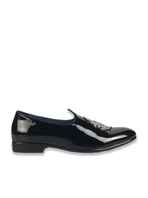 Mochi Men's Black Mojri Shoes-picture-38