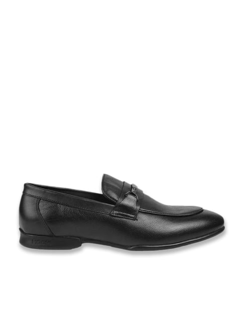Mochi Men's Black Loafers-picture-40