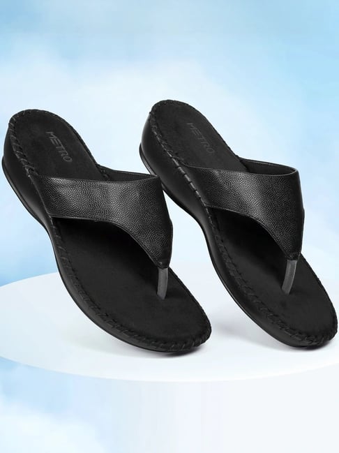 Metro Women's Black Casual Sandals-picture-17