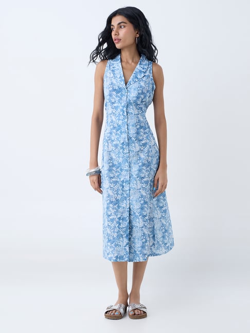 bombay paisley shirt dress Buy Bombay Paisley Off-White Cotton Shirt Dress with Belt from Westside