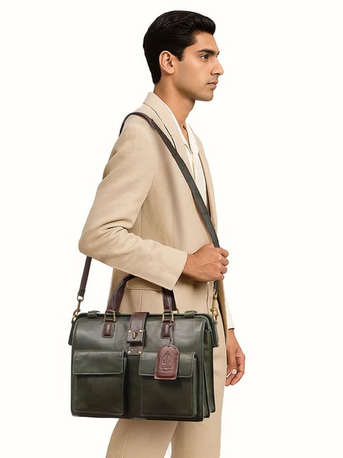 Hidesign Olive Messenger Bag