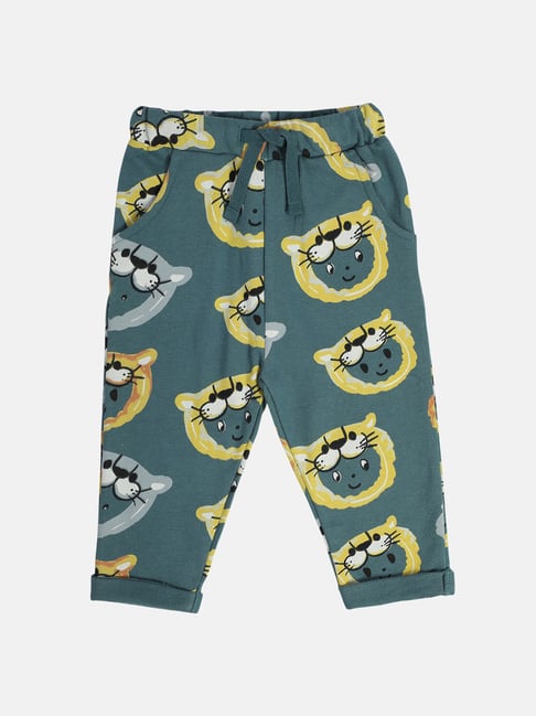 Miniklub Boys Blue Regular Fit Knitted Bottom