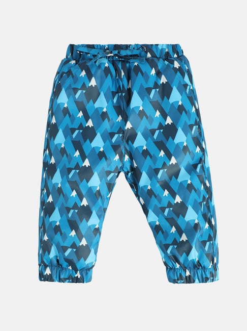 Miniklub Boys Blue Regular Fit Woven Pant