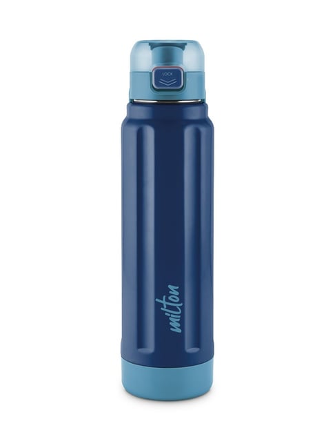 Buy Milton Dark Blue Taurus 900 Steel Leak Proof Water Bottle (665