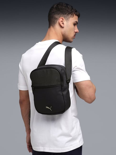 Puma Black Cross Body Bag