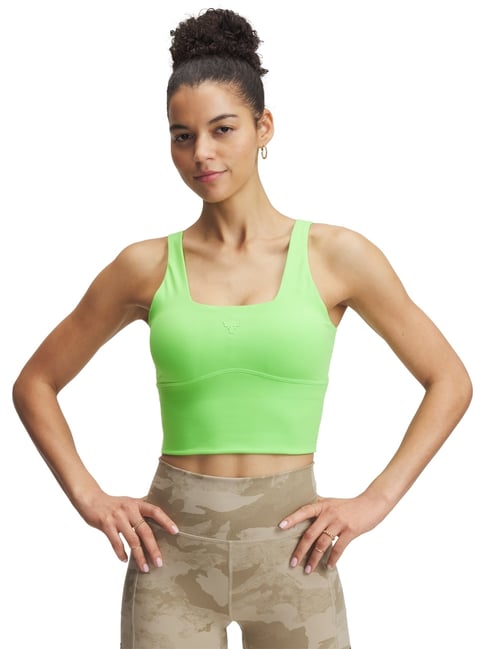 Under Armour Green Slim Fit Sports Bra