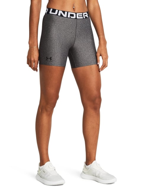 Under Armour Grey Slim Fit Sports Shorts
