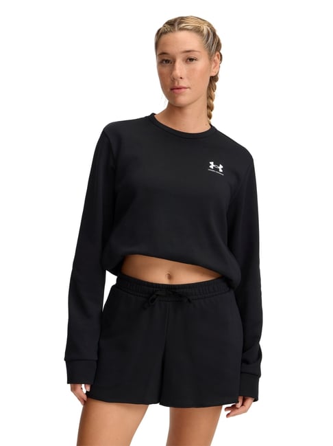 Under Armour Black Regular Fit Sports T-Shirt-picture-21