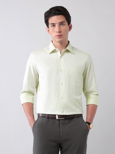 AD by Arvind Green Regular Fit Shirt-picture-28