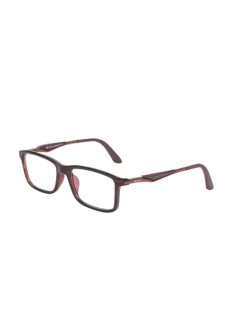 Ted Smith Festive Brown Wayfarer Unisex Eye Frames-picture-43