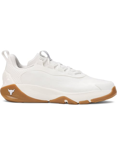 Under Armour Men's Project Rock 8 White Training Shoes-picture-20