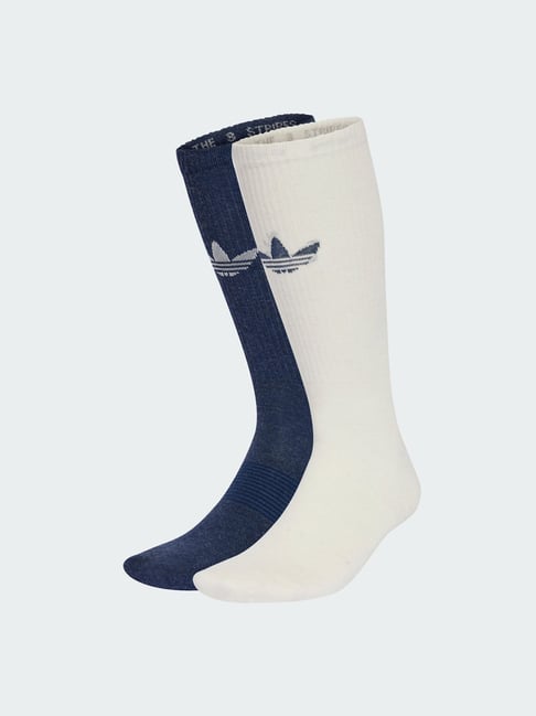 Adidas Originals White Calf Socks Pair of M