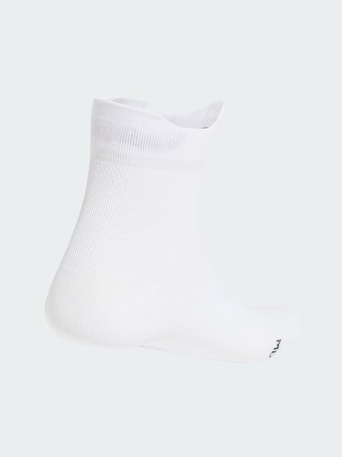 adidas White RUNxADIZERO Striped Mid Socks - M-picture-40