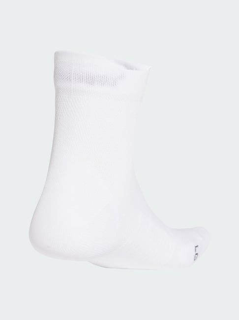 adidas White RUNxADIZERO Mid Socks - M-picture-42