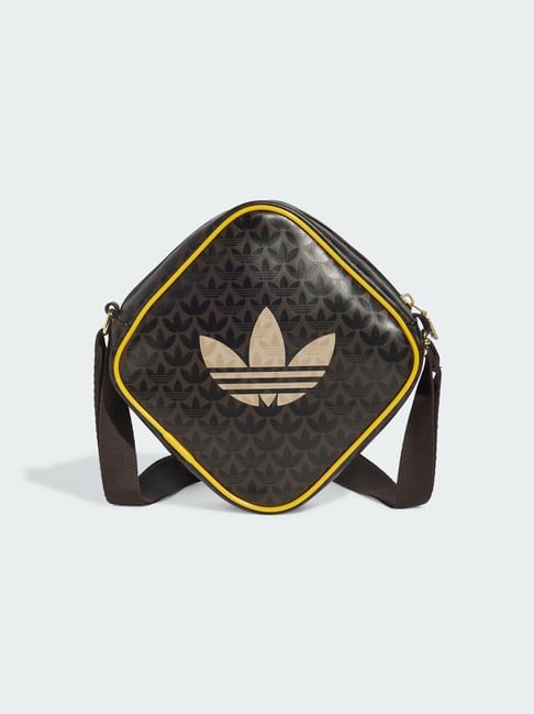 Adidas Originals Brown Logo Cross Body Bag